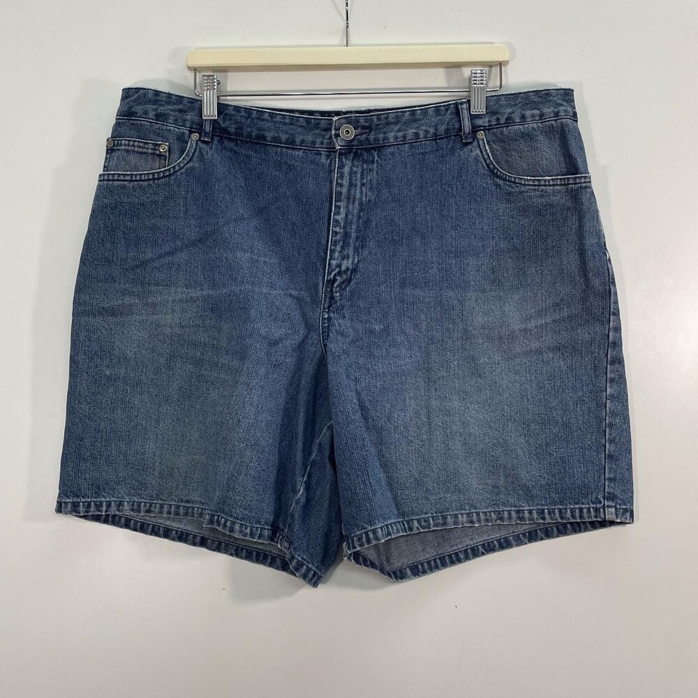 Contrast Jeans Denim Shorts Measurements F 643